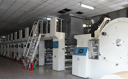 八色卷筒紙凹印機